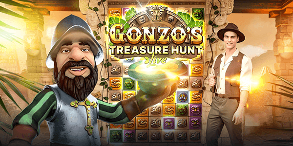 gonzos treasure hunt live 600x300